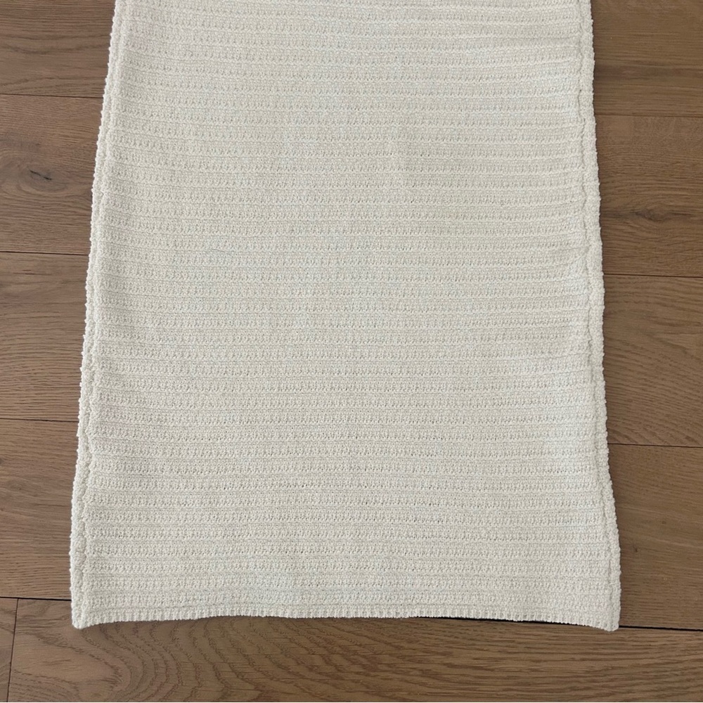 Wilfred Phair Halter Dress Aritzia Knit Beach Vacation Low Back Cloud Size Small - Picture 8 of 15